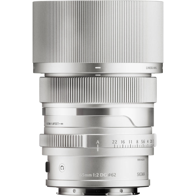 Sigma 65mm f2 DG Contemporary Lente de Retrato Full Frame L-Mount Plata