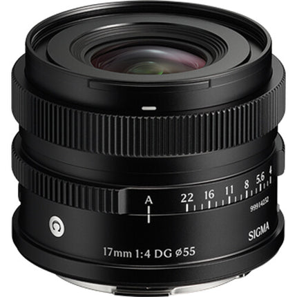 Sigma 17mm f4 DG Contemporary Lente Ultra Gran Angular 55mm