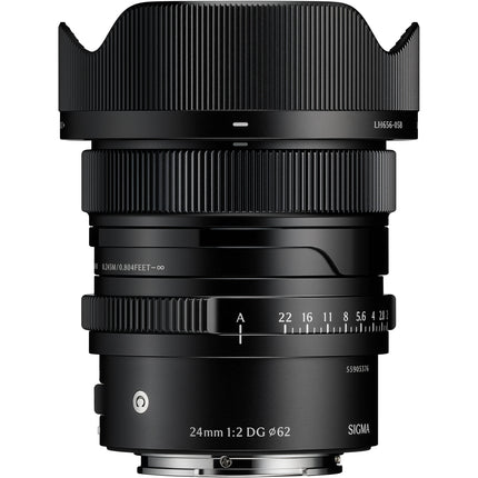 Sigma 24mm f2 DG Contemporary Lente Sony E Angular Rápido