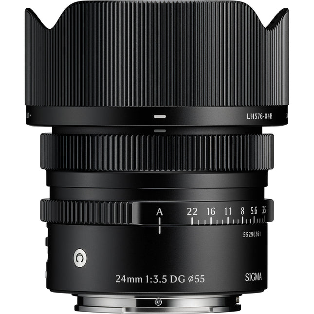 Sigma 24mm f/3.5 DG Contemporary Lente angular ultra gran angular 55mm compatible Sony E