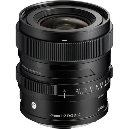 Sigma 24mm f2 DG Contemporary Lente Gran Angular F2-22 y Parasol LH656-05B