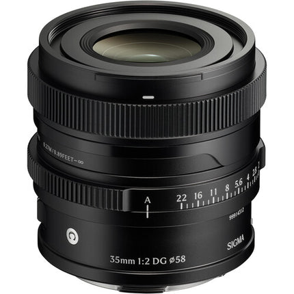 Sigma 35mm f/2 DG Lente Prime Gran Angular Full-Frame F/22 Negro