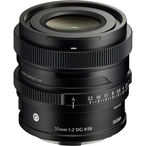 Sigma 35mm f/2 DG Lente Prime Gran Angular Full-Frame F/22 Negro
