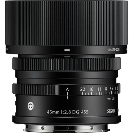 Sigma 45mm f/2.8 DG Contemporary Lente Full Frame f/22 Resistente Salpicaduras