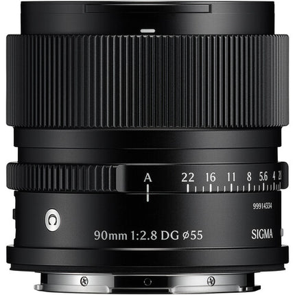 Sigma 90mm f 2.8 DG Contemporary Objetivo de medio telefoto f 22 resistente al polvo y salpicaduras