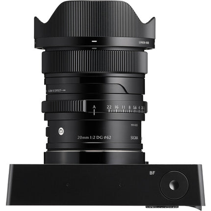 Sigma 20mm f/2 DG Lente Ultra Gran Angular Full Frame f2 a f22 negro