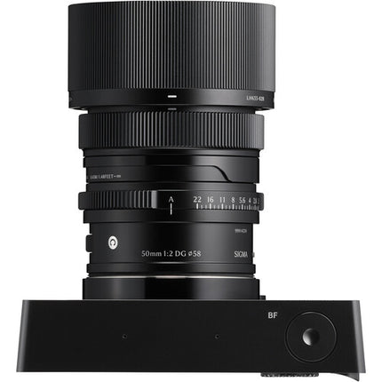 Sigma 50mm f/2 DG Contemporary Lente Prime Full Frame f2-f22 Negro