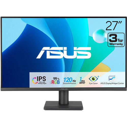 ASUS VA279HG Monitor de 27" Full HD IPS 120 Hz con HDMI y VGA