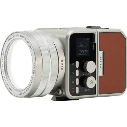 Harlowe Mini Max Bi-Color LED Monolight Kit Luz 7325 Lux 19 Horas