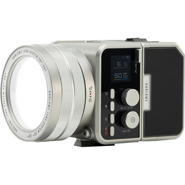 Harlowe Mini Max Kit de Luz LED Bi-Color Monolight 7325 Lux 19H batería