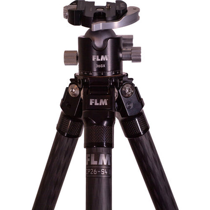 FLM CP22-S4 II Trípode de Fibra de Carbono Capacidad 10 kg Altura 121 cm Kit Completo