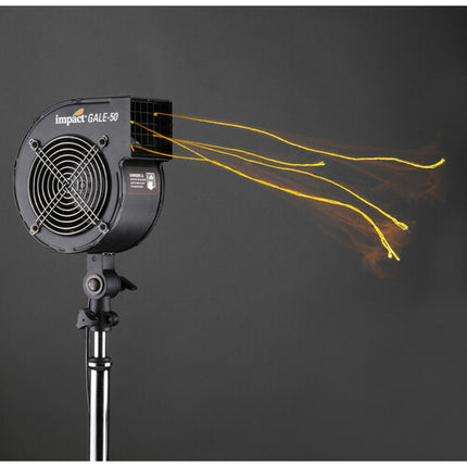 Impact GALE-50 Ventilador de Estudio Potente Multivoltaje con Control Remoto