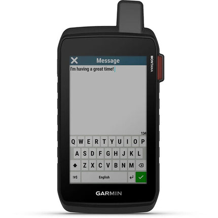 Garmin Montana 710i Navegador GPS con Comunicación Satelital Resistente Mil Std 810 Altímetro y Brújula