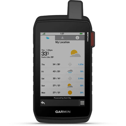 Garmin Montana 710i Navegador GPS con Comunicación Satelital Resistente Mil Std 810 Altímetro y Brújula