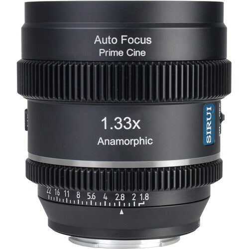 Sirui 20mm T1.8 1.33x S35 Lente Anamórfica Micro Cuatro Tercios T1.8-T22