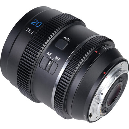 Sirui 20mm T1.8 1.33x Anamorphic Lente S35 con Autofoco y Montura FUJIFILM X
