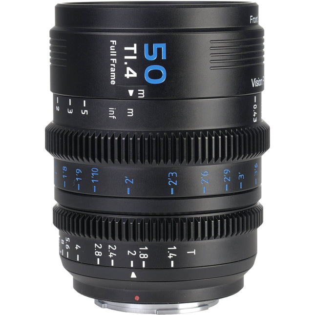 Sirui VP-1 Vision Prime 50mm T1.4 Lente de cine full-frame con 46mm círculo de imagen y apertura ultrarrápida