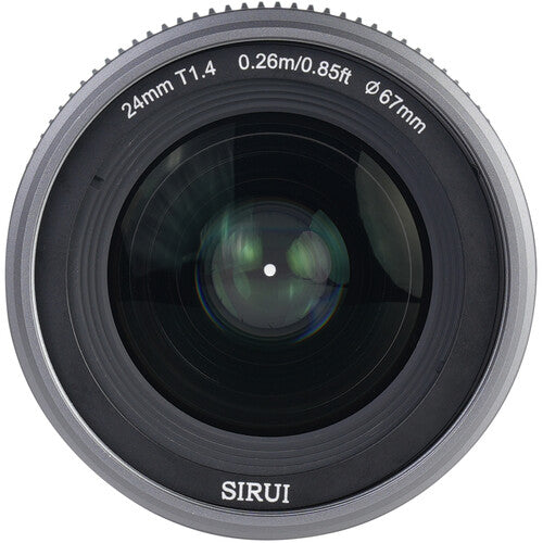 Sirui VP-1 Vision Prime 24mm T1.4 Lente de Cine Full-Frame Multi-Mount con Adaptadores