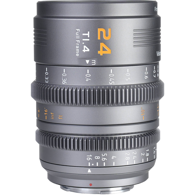Sirui VP-1 Vision Prime 24mm T1.4 Lente de Cine Full-Frame Multi-Mount con Adaptadores