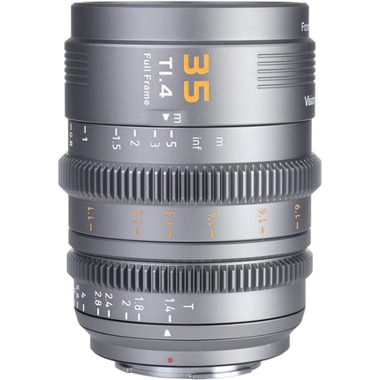 Sirui VP-1 Vision Prime 35mm T1.4 Lente Cine Full-Frame Multi-Montura 46mm Círculo de Imagen Apertura T1.4