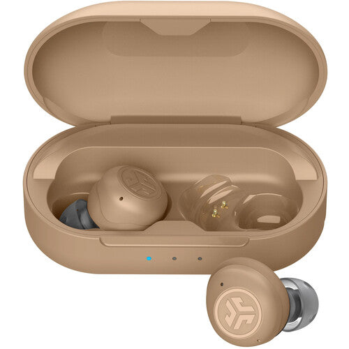 JLab Hear OTC Audífonos Inalámbricos 30 Horas Caja de Carga Beige