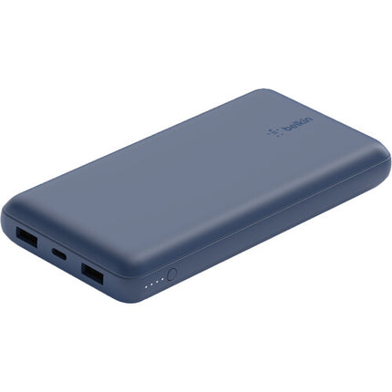 Belkin BoostCharge Batería portátil 20000mAh carga 3 dispositivos azul