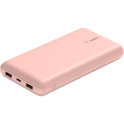 Belkin BoostCharge Batería portátil 20000mAh carga 3 dispositivos Rosa Oro