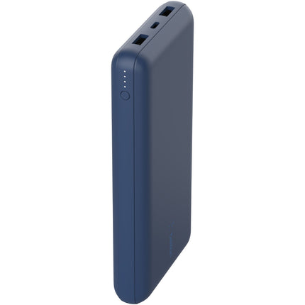 Belkin BoostCharge Batería portátil 20000mAh carga 3 dispositivos azul