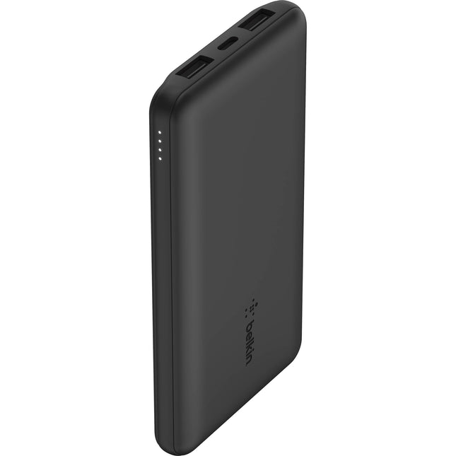 Belkin BoostCharge Power Bank 10000mAh 15W Negro con Cable USB-C 6"