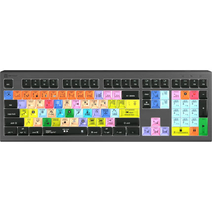 Logickeyboard ASTRA 2 Teclado retroiluminado USB para Apple Logic Pro X Mac