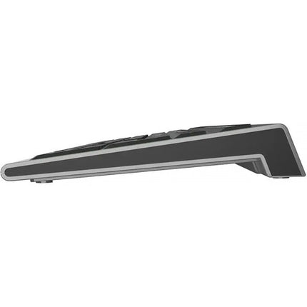 Logickeyboard ASTRA2 Teclado cableado Mac US impresión grande USB 3.0 108 teclas retroiluminado