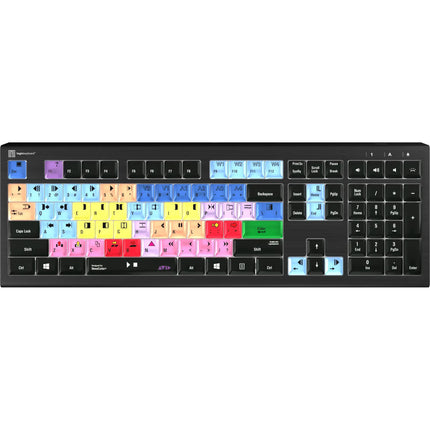 Logickeyboard ASTRA 2 Teclado Retroiluminado para Avid NewsCutter USB 104 Teclas