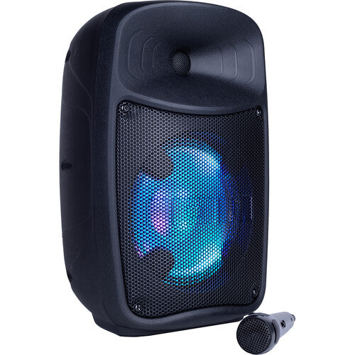 ION Audio Pro Glow Express Sistema de Altavoces Portátil 150W 8 Pulgadas con Micrófono alámbrico
