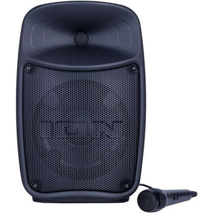 ION Audio Pro Glow Express Sistema de Altavoces Portátil 150W 8 Pulgadas con Micrófono alámbrico