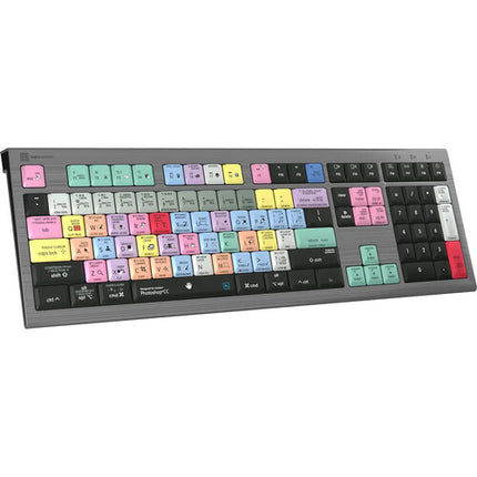 Logickeyboard ASTRA 2 teclado retroiluminado para Adobe Photoshop CC Mac USB