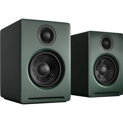 Audioengine A2+ Next Gen Altavoces Inalámbricos Bluetooth 30W RMS 2.75 Pulgadas Par Verde Mate