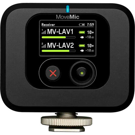Shure MoveMic 88+ Kit Micrófono Inalámbrico Estéreo 8h Batería 30m Alcance