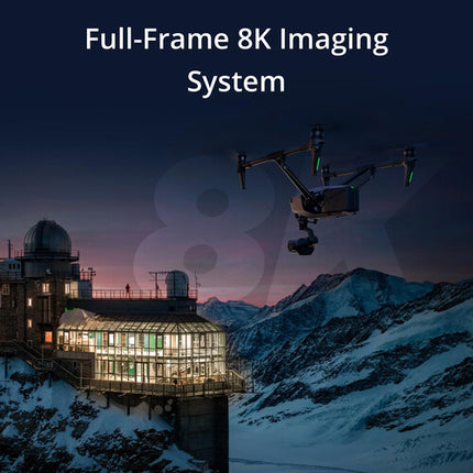 DJI Inspire 3 Drone Profesional 8K Cine con Gimbal 3 Ejes y Maleta Rigida