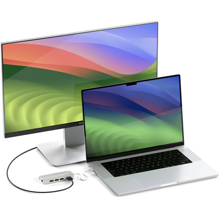 Satechi USB-C Adaptador Multi Puerto con HDMI 4K Ethernet y Ranuras SD