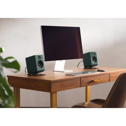 Audioengine A2+ Next Gen Altavoces Inalámbricos Bluetooth 30W RMS 2.75 Pulgadas Par Verde Mate