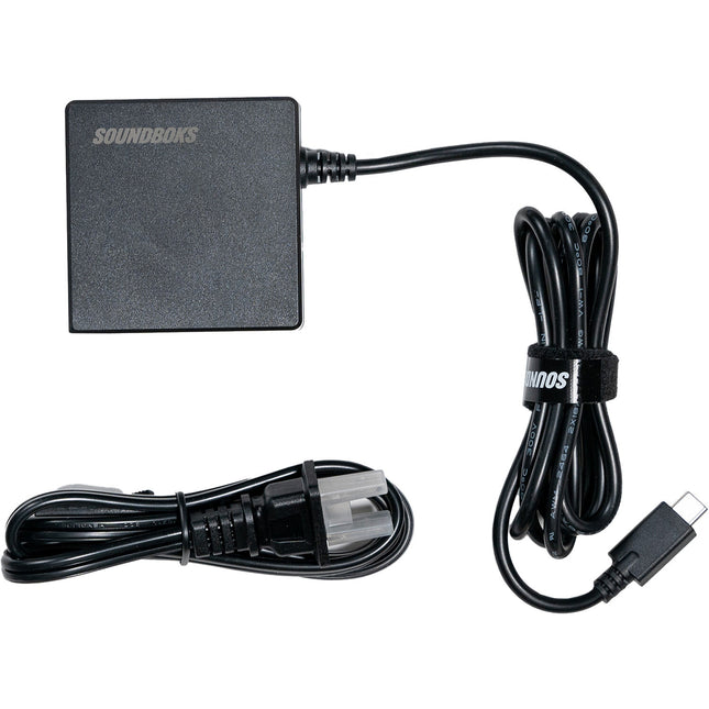 Cargador USB-C 65W para SOUNDBOKS The Battery recarga en 2h