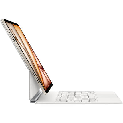 Apple Magic Keyboard para iPad Air 13" M4 Teclado Blanco US con Touchpad Haptico