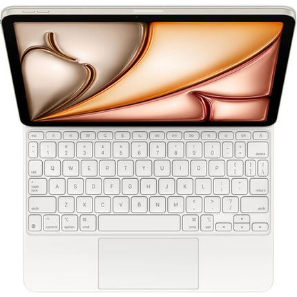 Apple Magic Keyboard para iPad Air M4 11" Español Blanco Teclado con Touchpad de Vidrio