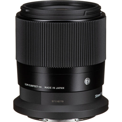 Sigma 30mm f1.4 DC DN Objetivo para Nikon Z APS-C f1.4-16 con sellado contra polvo