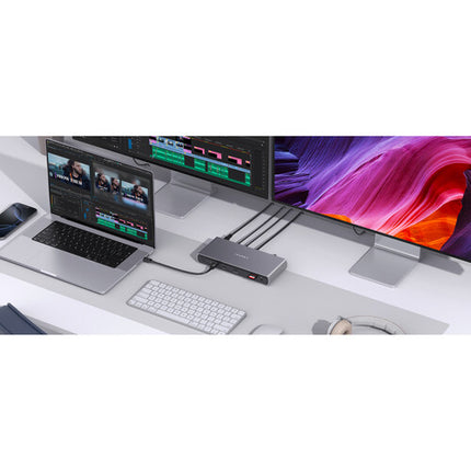 iVANKY FusionDock Pro 3 estación de acoplamiento Thunderbolt 5 140W carga 8K pantalla