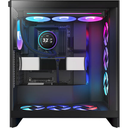 NZXT Kraken Elite RGB 360mm Refrigeración Líquida Todo en Uno Negro 3 Ventiladores PWM