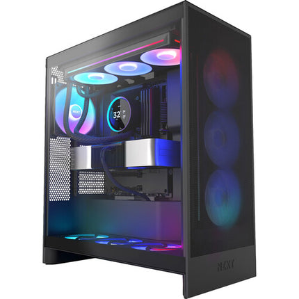 NZXT Kraken Elite RGB 360mm Refrigeración Líquida Todo en Uno Negro 3 Ventiladores PWM
