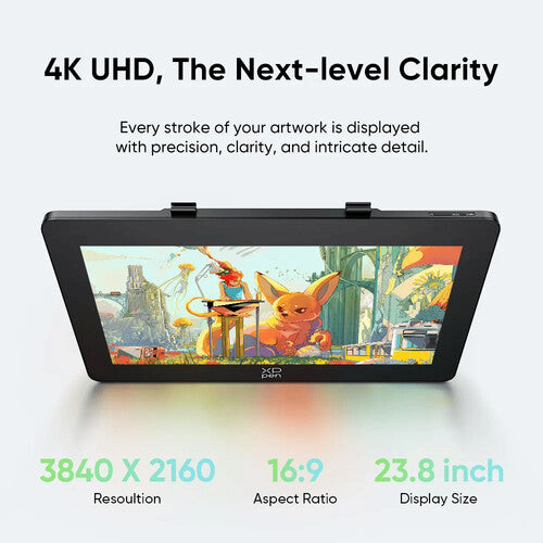 XPPen Artist Pro 24 4K Pantalla de Dibujo 23.8" 3840x2160 16384 Niveles de Presión