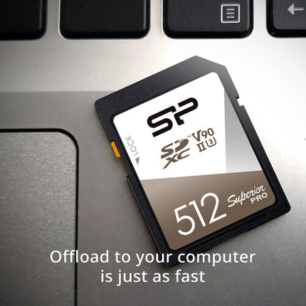 Silicon Power Superior Pro Tarjeta de Memoria SDXC 256GB UHS-II V90 290MB/s