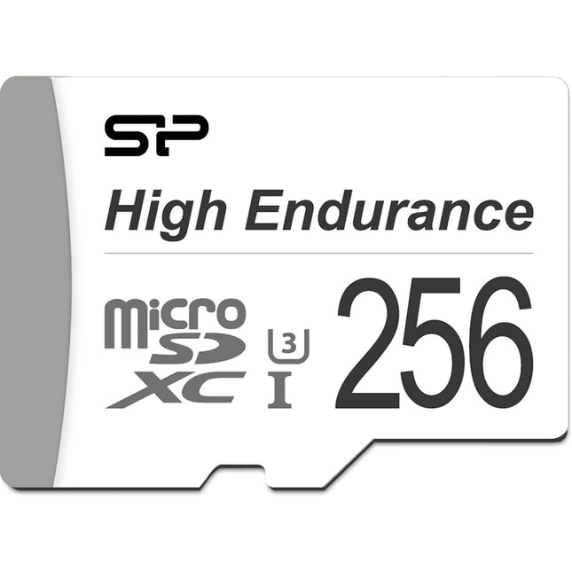 Silicon Power 256GB microSDXC UHS-I V30 U3 Clase 10 con Adaptador SD